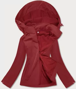 Damska kurtka na polarze czerwona (HH017-5) - J STYLE - Kurtki damskie - miniaturka - grafika 1