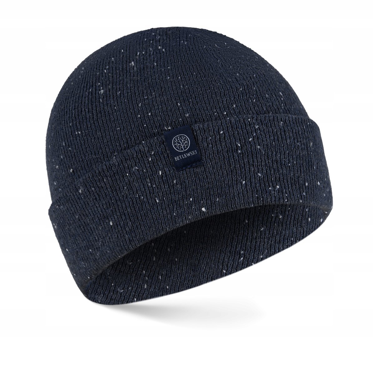 Betlewski GRANAT Męska wywijana czapka zimowa WINTER
