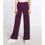 Dresy damskie - Liviana Conti Wełniane spodnie dresowe | Oversize fit - miniaturka - grafika 1