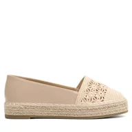 Espadryle damskie - Espadryle DeeZee HER SOUL WSS990-204 Beżowy - miniaturka - grafika 1