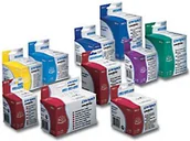 Etykiety do drukarek - Dymo taśma S0722400 black on white - miniaturka - grafika 1