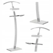 Wieszaki i stojaki - Wieszak na Marynarkę do Garderoby WU13 Biały - miniaturka - grafika 1