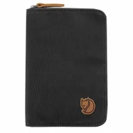 Portfele - Paszportówka Fjallraven Passport Wallet - dark grey - miniaturka - grafika 1