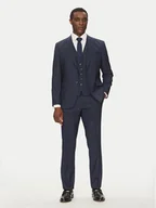 Garnitury - BOSS Garnitur Jeckson 50540768 Granatowy Regular Fit - miniaturka - grafika 1