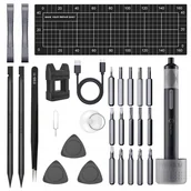 Części serwisowe do telefonów - 2x ELEKTRYCZNY ŚRUBOKRĘT BEZPRZEWODOWY WKRĘTAK KS-882043 + AKCESORIA BITY 2 - miniaturka - grafika 1