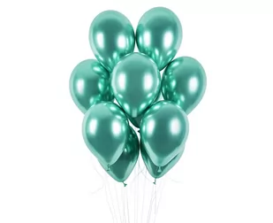 Gemar Balloons Balony "Shiny" zielony chrom Gemar 13" 50 szt GB120/93 - Balony i akcesoria - miniaturka - grafika 1