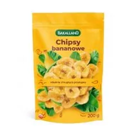 Bakalie - Bakalland Chipsy bananowe 200 g - miniaturka - grafika 1