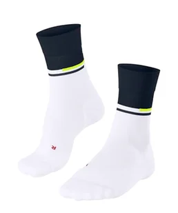 FALKE Mężczyźni Skarpety do biegania RU Compression Stabilizing M So lyocell materiał funkcyjny kompresyjne1 Para, Biały White 2002 Trend, 46-48 - Skarpetki damskie - miniaturka - grafika 1