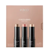Zestawy kosmetyków damskich - KIKO Milano Contouring Face Set zestaw sztyft do konturowania 10g + róż w sztyfcie 10g + rozświetlacz w sztyfcie 10g - miniaturka - grafika 1