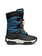 Buty dla chłopców - Geox Śniegowce J Himalaya B Abx J46FRA 0FU50 C4J9B D Granatowy - miniaturka - grafika 1