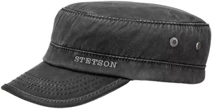 Czapka Zimowa z Daszkiem Datto Army by Stetson, czarny, M (56-57 cm) - Czapki damskie - miniaturka - grafika 1