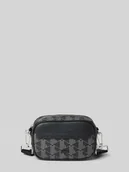 Torby męskie - Torebka na długim pasku z detalem z logo - miniaturka - grafika 1