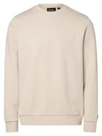 Bluzy męskie - Lyle & Scott Bluza męska Mężczyźni Bawełna beżowy jednolity, S - miniaturka - grafika 1