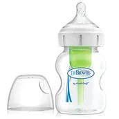 Butelki dla niemowląt - Dr. Brown'S Butelka Do Karmienia Szeroka Szyjka 150Ml Options Plus 1 Sztuka - miniaturka - grafika 1
