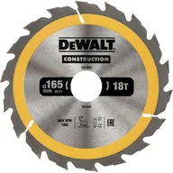 Tarcze do pił - Dewalt DeWalt DT1936 Circular Saw Blade Handkr. 165 / 30mm 18WZ, 1 szt DT1936-QZ - miniaturka - grafika 1