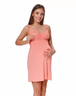 Piżamy ciążowe - Koszulka  Model 3095 (kolor Koralowy, rozmiar 38) - grafika 1