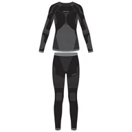 Pozostała odzież narciarska - Bielizna damska, VIKING, Volcanica Lady Set, czarna, Rozmiar XS - miniaturka - grafika 1