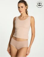 Majtki damskie - FIGI JULIMEX COTTON MOOD MAXI BEŻ (kolor beż, rozmiar XL) - miniaturka - grafika 1