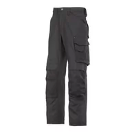 Spodenki męskie - Snickers Workwear Męskie spodnie robocze 252 *dłuższy czas dostawy czarne 0404 - miniaturka - grafika 1