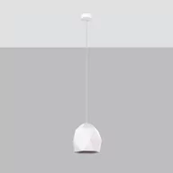Lampy sufitowe - Mint lampa wisząca 1xE27 biała SL.1251 - miniaturka - grafika 1