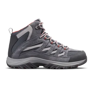 Damskie Buty COLUMBIA CRESTWOOD MID WP V2 WMNS 2099861053 – Szary - Buty trekkingowe damskie - miniaturka - grafika 1