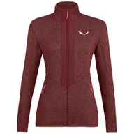 Bluzy narciarskie - Bluza polarowa turystyczna damska Salewa Rocca 2 Pl W Fz - miniaturka - grafika 1