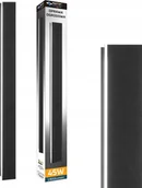 Lampy ogrodowe - Kinkiet LVT LVT Lara 1576 kinkiet zewnętrzny lampa ścienna 1x45W LED 4000K czarny - miniaturka - grafika 1