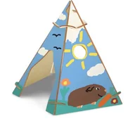 Karma dla gryzoni - AniOne my pet & me Namiot dla gryzoni i innych małych zwierząt DIY Tipi Zelt - miniaturka - grafika 1