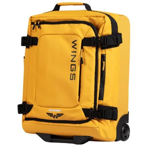 WINGS Walizka miękka Mała kabinowa 20" ROOK yellow - Walizki - miniaturka - grafika 1