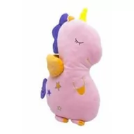 Maskotki i pluszaki - Poduszka pluszowa Jednorożec różowa 50 cm - miniaturka - grafika 1