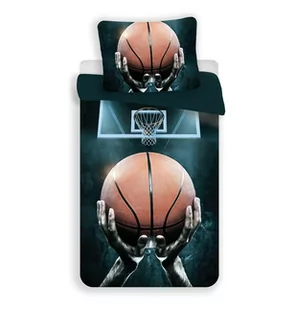 Pościel bawełniana Basketbal, 140 x 200 cm, 70 x 90 cm - Pościel - miniaturka - grafika 1