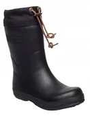 Kalosze damskie - Bisgaard Dziecięce Kalosze Z Ociepleniem Czarne Wsuwane 25 Ż4J - miniaturka - grafika 1