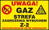 Tablice BHP - ANRO ZNAK BEZPIECZEŃSTWA 250x350 - Z-34G ab_Z34GP250x350 - miniaturka - grafika 1