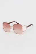 Okulary przeciwsłoneczne - Gucci okulary przeciwsłoneczne damskie kolor żółty GG1564SA - miniaturka - grafika 1