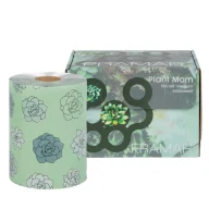 Pozostałe akcesoria fryzjerskie - Framar Plant Mom- Folia Fryzjerska Embossed Roll Rolka 97,5m - miniaturka - grafika 1