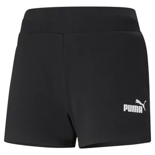Spodnie sportowe damskie - Spodenki Puma Ess 4" Sweat Shorts Tr, Czarny, Kobiety - grafika 1