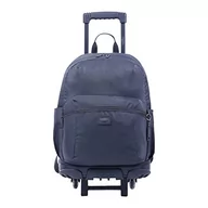 Plecaki szkolne i tornistry - TOTTO, Plecak szkolny na kółkach duży niebieski-Trik Unisex dla dorosłych, Normalny, niebieski, 70AA - miniaturka - grafika 1