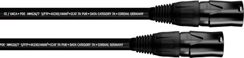 CORDIAL - CSE15NN7A-PUR - kabel sieciowy CAT7A etherCON 15 m, wtyczka S/FTP NEUTRIK NE8MX-B-1 / HIROSE RJ45