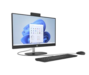 All in One HP 24-cr0005nc / 8E4P2EA / Intel i7-13 / 32GB / SSD 1TB / Intel Xe / FullHD / Win 11 / Czarny - Zestawy komputerowe - miniaturka - grafika 1