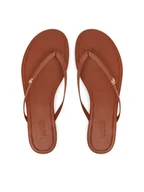 Klapki i japonki damskie - LAUREN RALPH LAUREN Japonki Raquel 802953931006 Brązowy - miniaturka - grafika 1