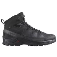 Buty trekkingowe męskie - Buty Salomon Quest Rove GTX L47181300 - czarne - miniaturka - grafika 1