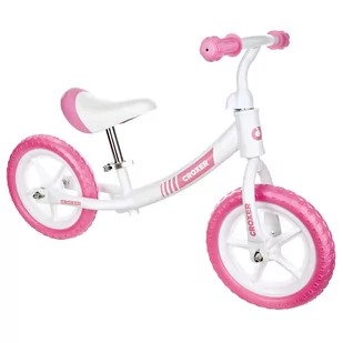 Rowerek biegowy Croxer Casell White/Pink - Rowerki biegowe - miniaturka - grafika 1