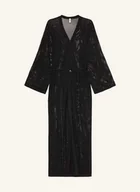 Sukienki - Calvin Klein Sukienka Letnia Typu Kaftan schwarz - miniaturka - grafika 1