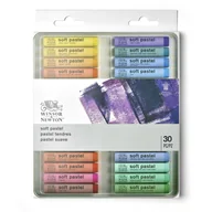 Kredki, ołówki, pastele i pisaki - Winsor & Newton, zestaw pasteli suchych, 30 kolorów - miniaturka - grafika 1