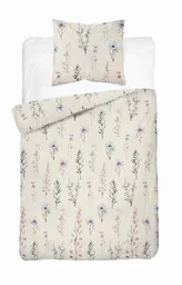 Detexpol Pościel satynowa 140x200 kremowa różowa zielona kwiaty 5091 A Home Satin 11 - Pościel Detexpol Pościel satynowa 140x200 kremowa różowa zielona kwiaty 5091 A Home Satin 11 - Pościel - miniaturka - grafika 1