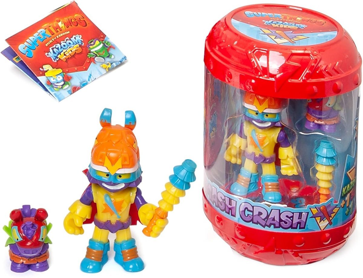 super things zings smash crash kazoom kids 1x figurka