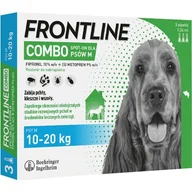 Artykuły przeciw pasożytom - Frontline FRONTLINE COMBO -M- psy od 10 do 20 kg 3 pipety - miniaturka - grafika 1