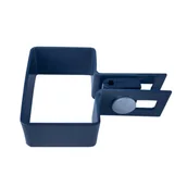 Akcesoria do ogrodzeń - Obejma początkowa 60 x 40 mm antracyt RAL 7016 - miniaturka - grafika 1