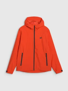 4F Kurtka przejściowa membrana 5000 męska - czerwona 3XL - Kurtki i kamizelki sportowe męskie - miniaturka - grafika 1
