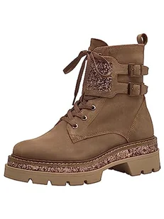 Tamaris Damskie botki 1-1-25220-41, Cognac Glam, 37 EU - Botki damskie - miniaturka - grafika 1